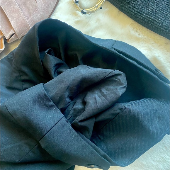 BANANA REPUBLIC | Womens Business Casual Vintage-Style Black Pants Sz 2 - Picture 4 of 8